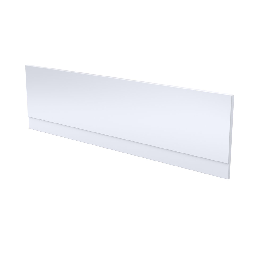 Nuie Bath Panels Front Panel White 51cm H x 180cm W